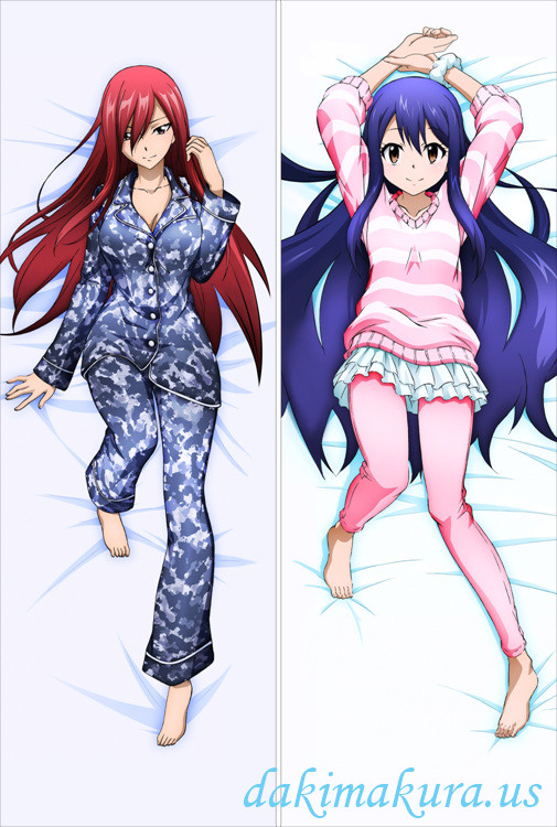 Fairy Tail - Erza Scarlet - Wendy Marvell Anime Dakimakura Love Body PillowCases